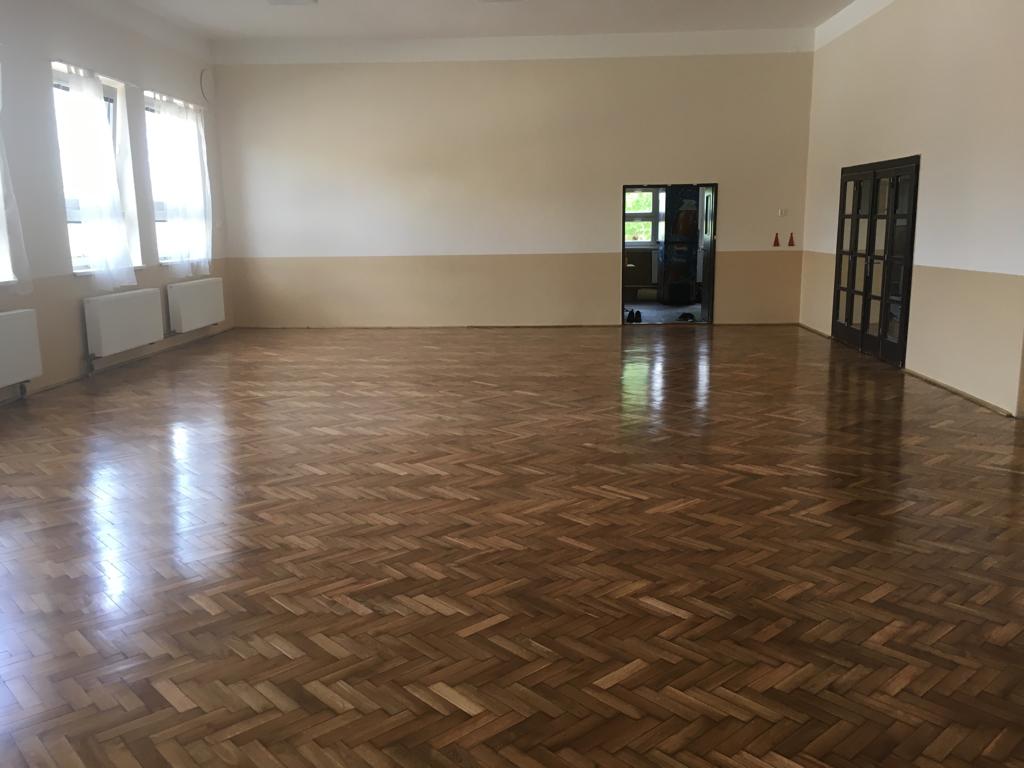 Renovace parket Společenského sálu foto 1